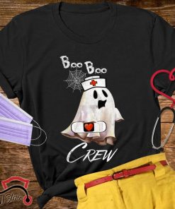 Boo Boo crew Shirt, Funny Halloween Gift, funny nurse Tshirt, Nurse Ghost, Nurse, Halloweenshirt