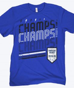 Champs Champs Champs Tampa Bay 2020 T-Shirt