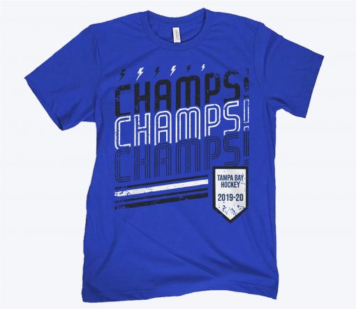 Champs Champs Champs Tampa Bay 2020 T-Shirt
