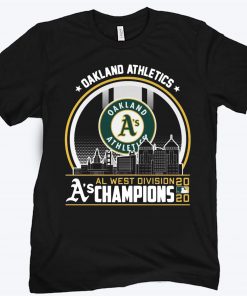 Division Champions Oakland Athletics Logo Shirt