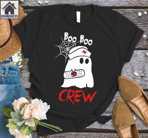 Funny Boo Boo Crew Nurse Halloween T-Shirt, Nurse Gift, Gift For Him, Gift For Her