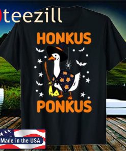 Honkus Ponkus Halloween lovers the occa, goose swan funny Tee Shirt