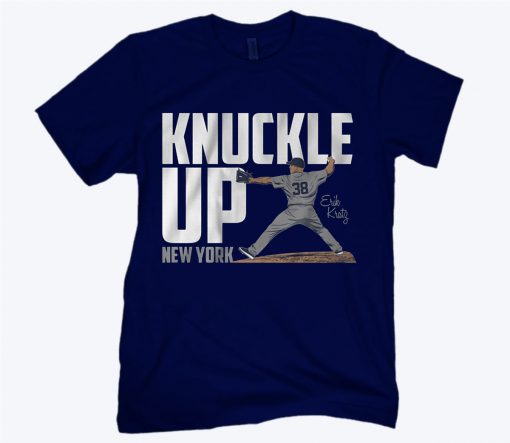 Knuckle Up New York Erik Kratz T-Shirt