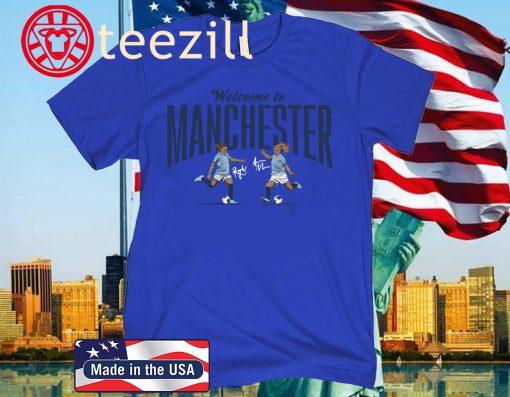 Lavelle & Mewis Welcome to Manchester Official T-Shirt