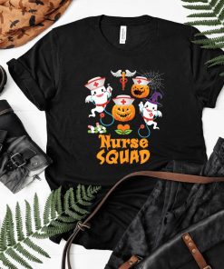 Nurse Squad Team Crew Cute Pumpkin Ghost Witch Boo Shirt, Halloween Fall Witch, Boo Boo Crew, Cute Nurse Ghost Shirt, Halloween Nursing Gift