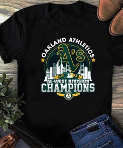 Oakland Athletics 2020 Al West Division Champions Shirts