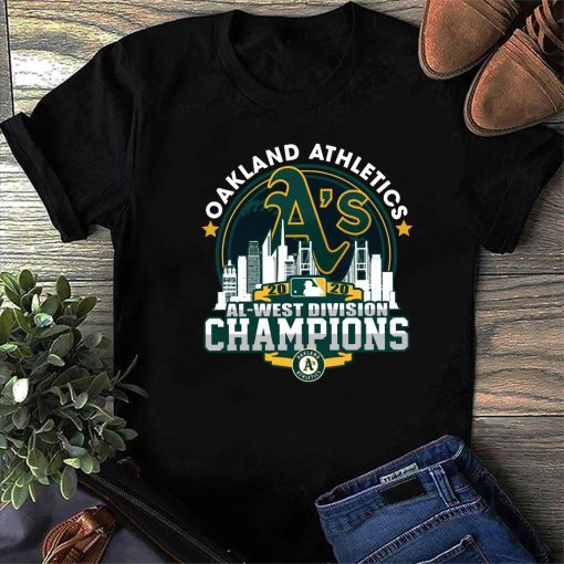 Oakland Athletics 2020 Al West Division Champions Shirts