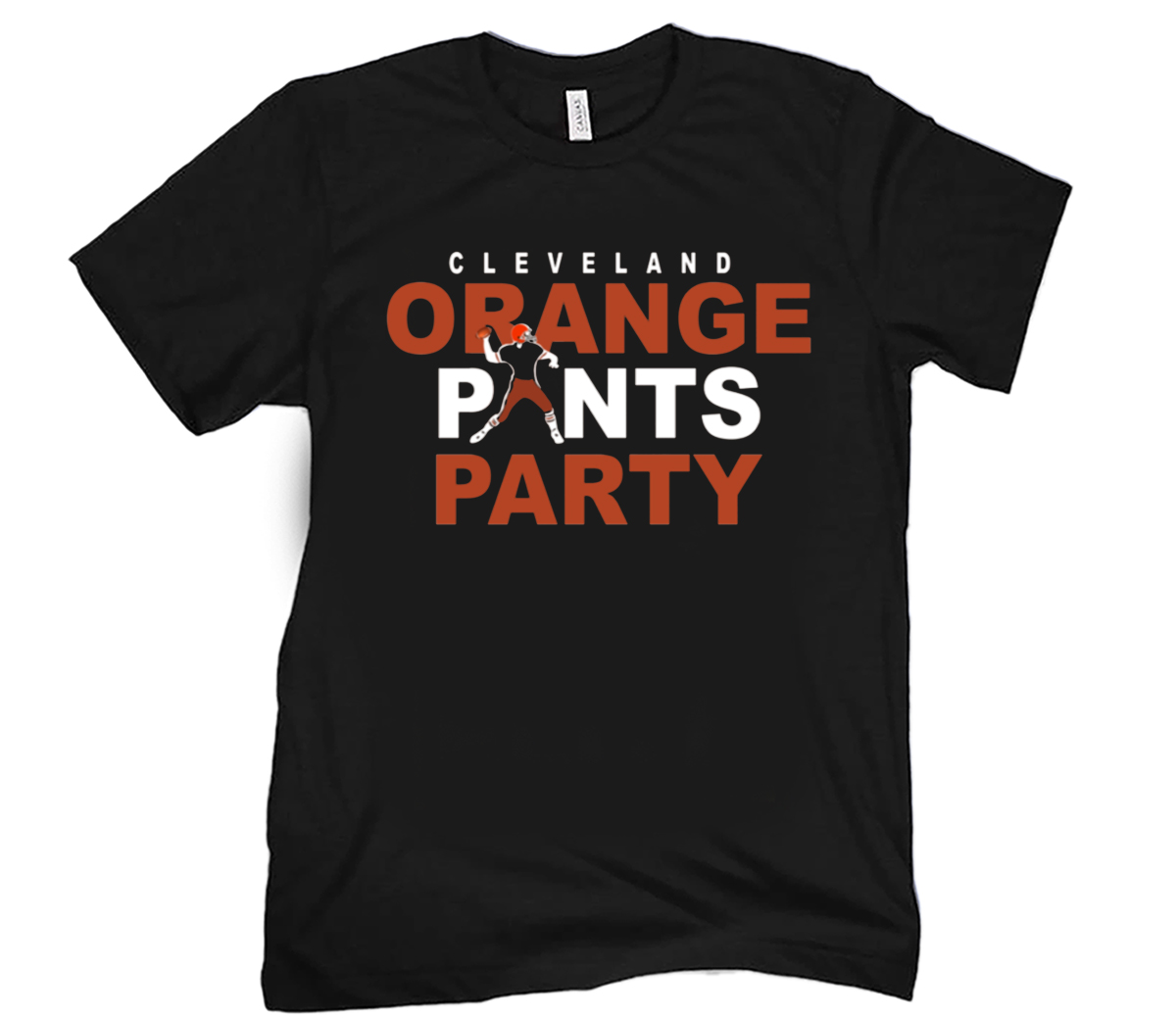 Orange Pants Party Cleveland Football Shirt