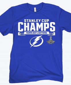 THE TAMPA BAY LIGHTNING ARE STANLEY CUP CHAMPIONS 2020 TEE SHIRT