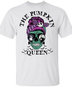 The Pumpkin Queen Skull Women's Shirt