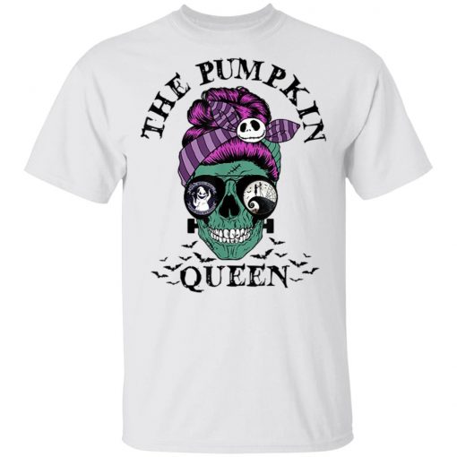 The Pumpkin Queen Skull Women's Shirt