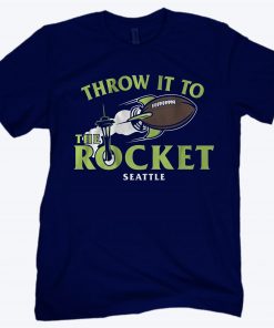 Throw It to the Rocket Seattle Football TShirt