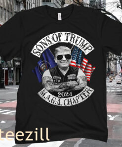 USA Sons Of Trump 2024 Maga Chapter Shirt