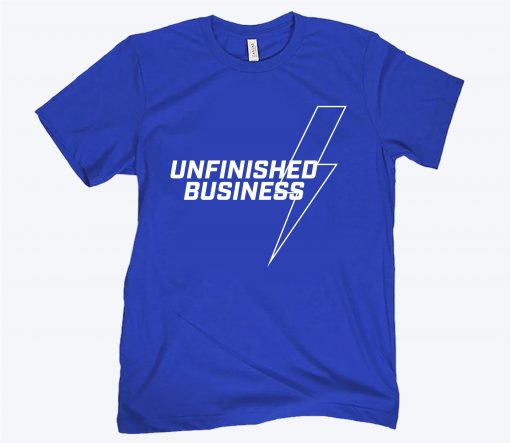 Unfinished Business Tampa Bay Hockey Shirt