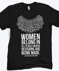 WOMEN'S RBG - Quote T-shirt