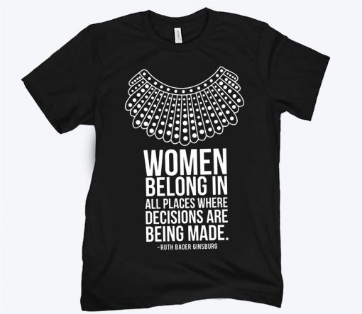 WOMEN'S RBG - Quote T-shirt