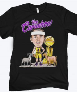 Alex Caruso The Carushow GOAT Tee Shirt