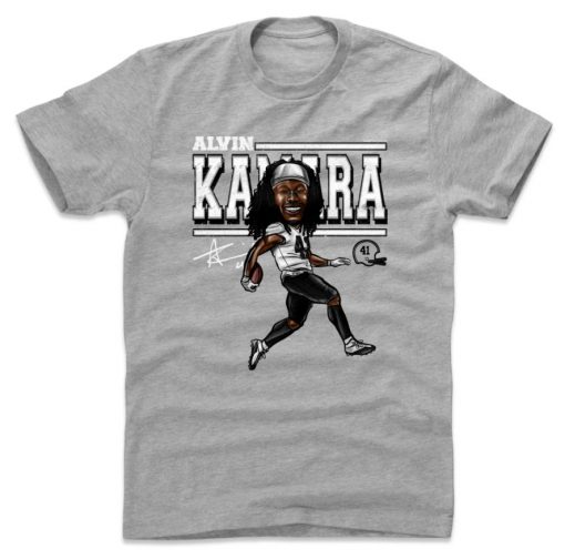 Alvin Kamara Cartoon Shirt New Orleans Football