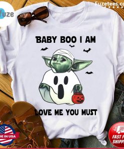 Baby Yoda Baby Boo I Am Love Me You Must Halloween Yoda T-Shirt