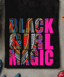 Black Girl Magic Dashiki Official T-Shirt
