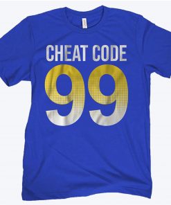 Cheat Code 99 T-Shirt - Los Angeles Football