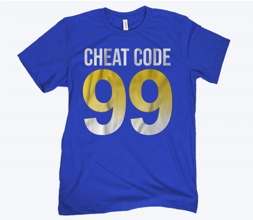 Cheat Code 99 T-Shirt - Los Angeles Football