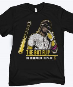 Fernando Tatis Jr. Bat Flip Shirt, San Diego - MLBPA Licensed