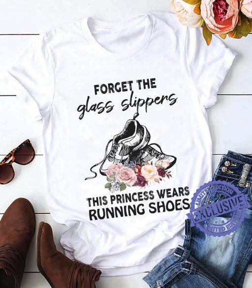 Forget the glass slippers this princess wears running shoes tee shirt