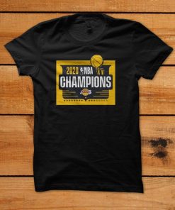Front NBA Champions T Shirt Lakers Tee