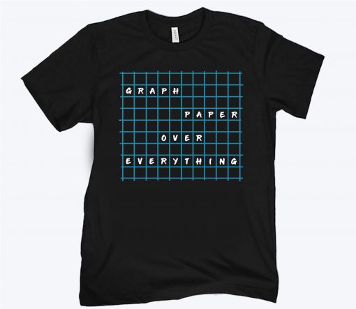 Graph Paper Over Everything T-Shirt