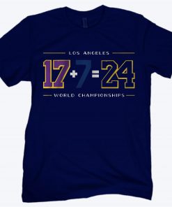 LA24 Shirt - Los Angeles Baseball & Basketball World Championships T-Shirt