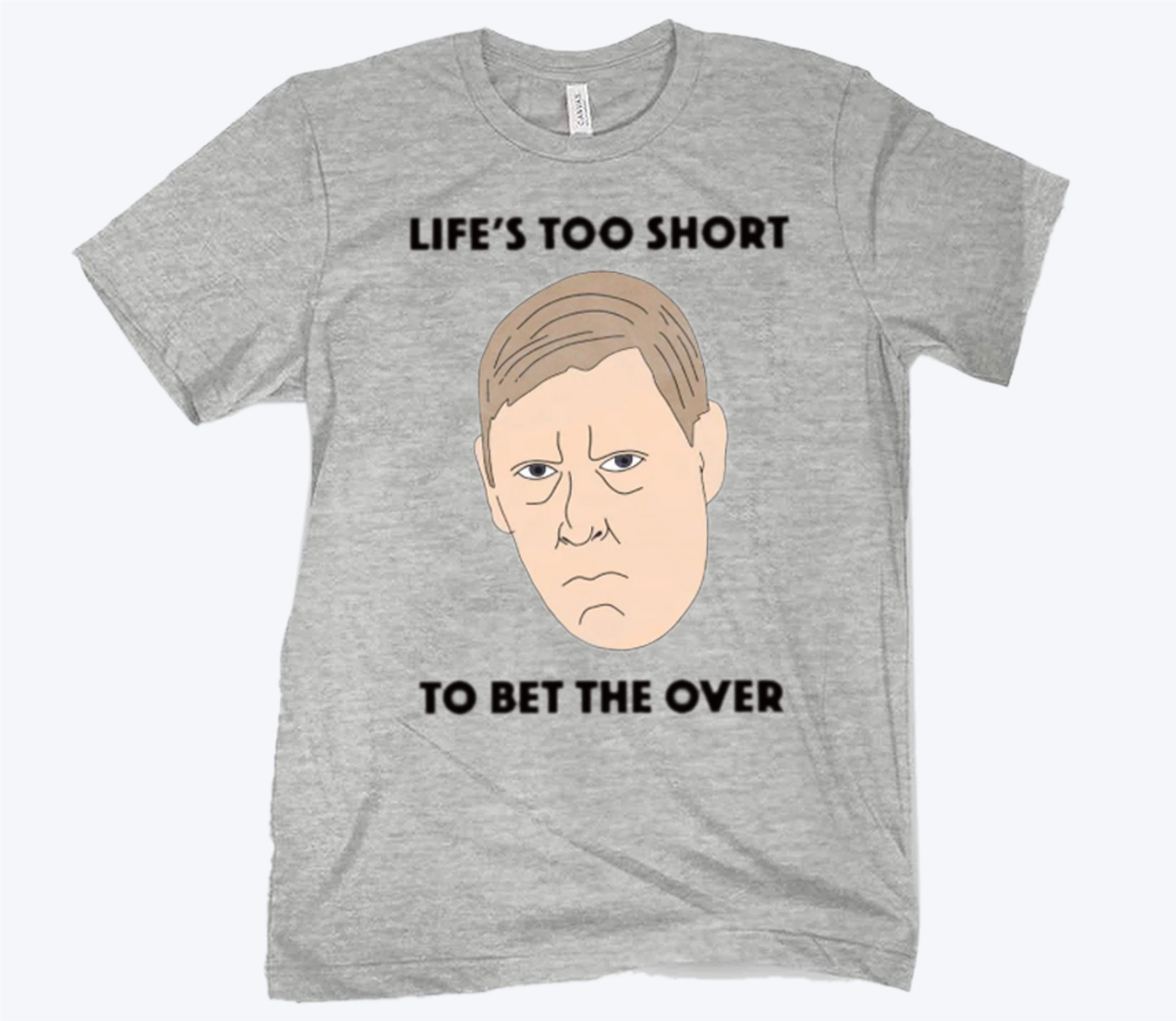 LIFE'S TOO SHORT TO BE THE OVER OF THE MONTH CLUB T-SHIRT - Image 2