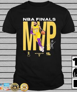 Lebron James NBA Finals MVP Signature Official T-Shirt