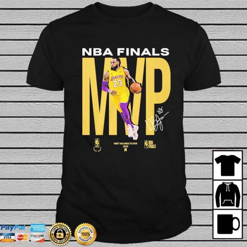 Lebron James NBA Finals MVP Signature Official T-Shirt