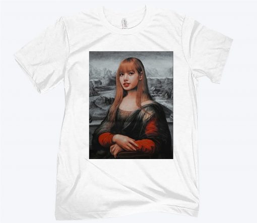 Lisa Blackpink Monalisa Parody T-Shirt