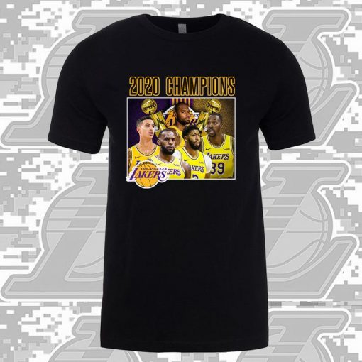 Los Angeles Lakers 2020 Champions Gift Shirt