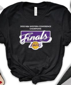 Los Angeles Lakers Fan Shirt 2020 Western Conference Champions Locker Room Tee Shirt