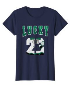 Lucky 23 Made to Match Jordan 13 Lucky Green Retro Shirt