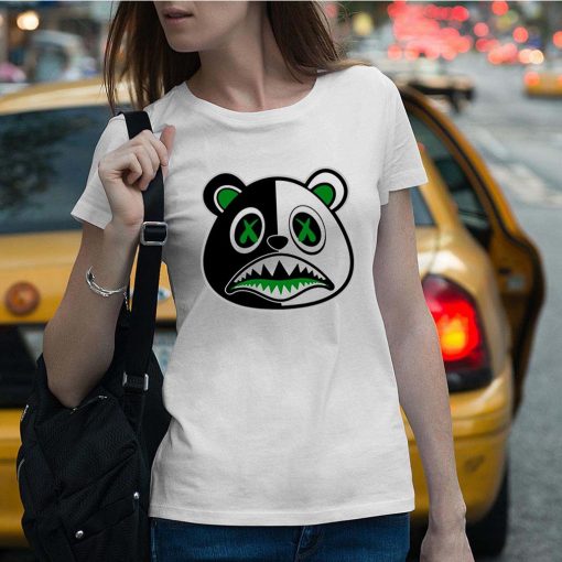Panda head Lucky Green Jordan 13 shirt