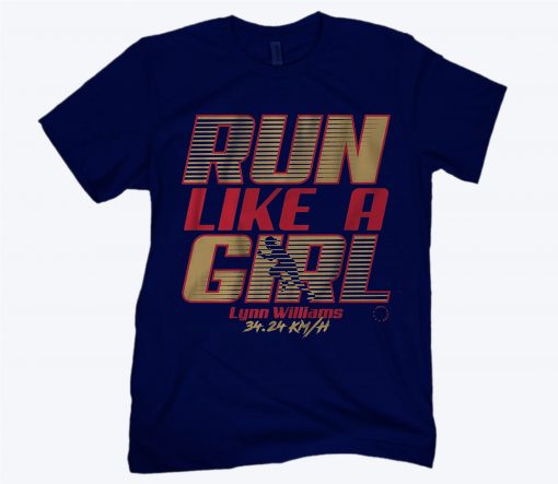 Lynn Williams Run Like A Girl T-Shirt