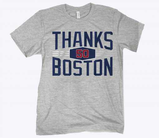 Mookie Betts Thanks Boston L.A T-Shirt
