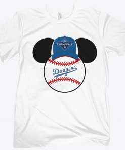 Official L.A Dodgers Mickey Mouse Champions 2020 Shirt