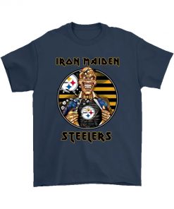 Pittsburgh Steelers Iron Maiden Halloween Shirt