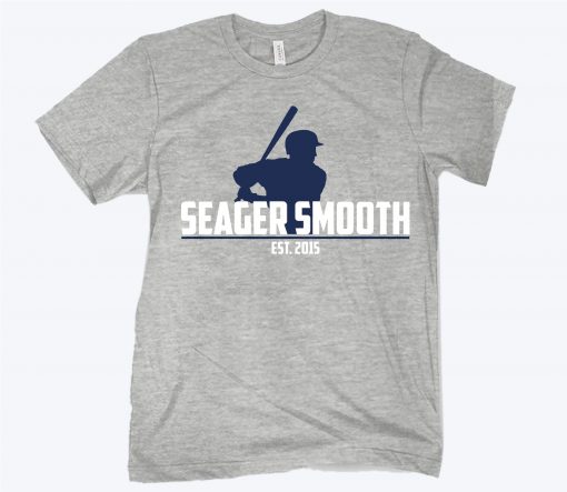 Seager Smooth T-Shirt, L.A. Baseball - MLBPA Licensed
