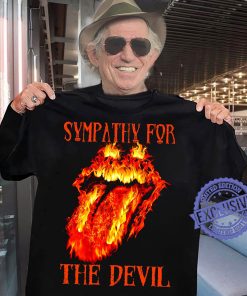 Sympathy for the devil funny t-shirt