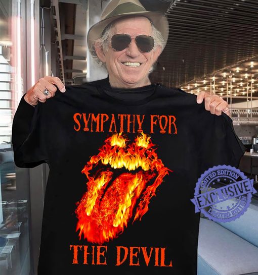 Sympathy for the devil funny t-shirt