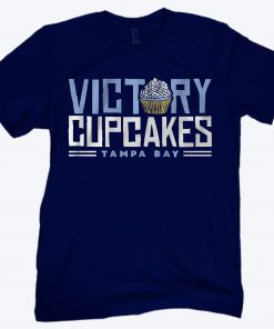 Victory Cupcakes T-Shirt - Tampa Bay Baseball