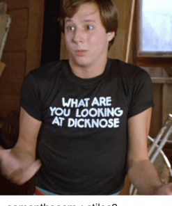What Are You Looking At Dicknose Official Shirt