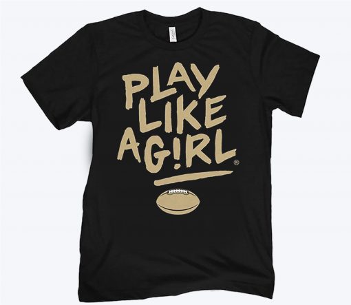 Vanderbilt: Play Like A Girl Shirt - Officially Licensed