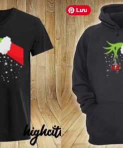 2020 Grinch Hand Tampa Bay Buccaneers Merry Christmas Sweatershirt